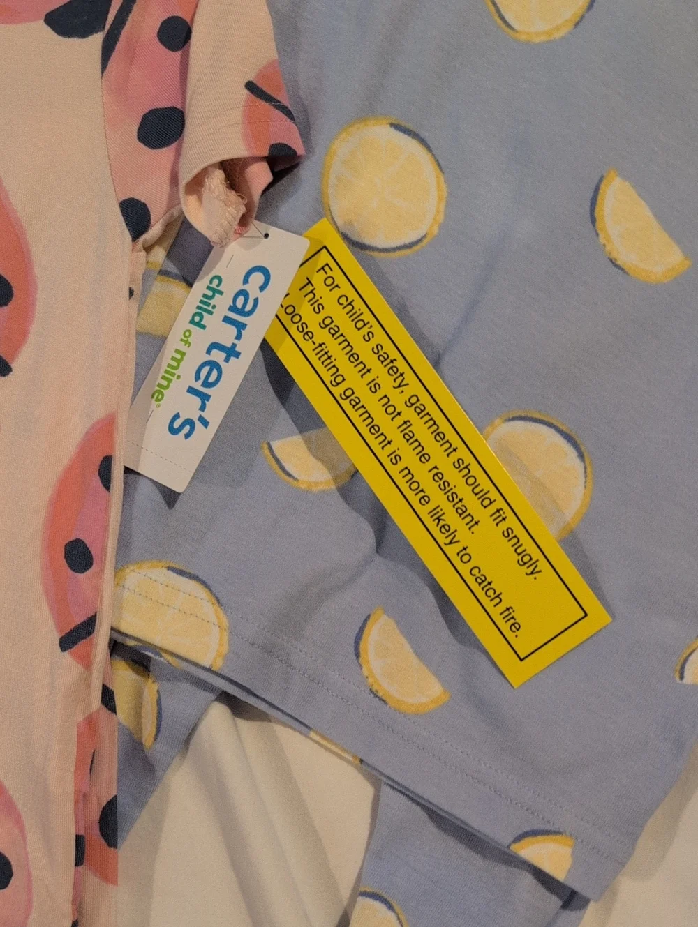 2 Sets Of Carters NWT Girls PJ's Size 3T